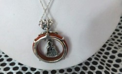 BUDDHA SILVER BROWN JADE BK9